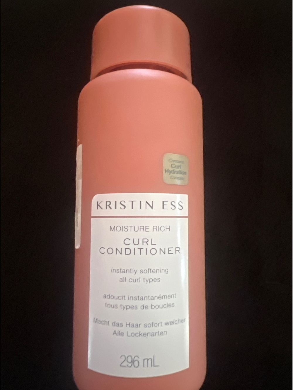 Kristin Ess Moisture Rich Curl Conditioner - 10 fl oz / 296 mL - NEW